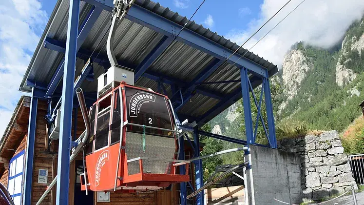 Seilbahn St. Niklaus - Jungen